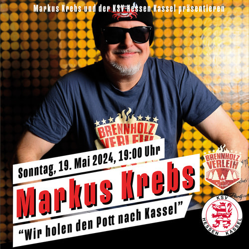 Tickets kaufen für Markus Krebs - Wir holen den Pott nach Kassel am 19.05.2024